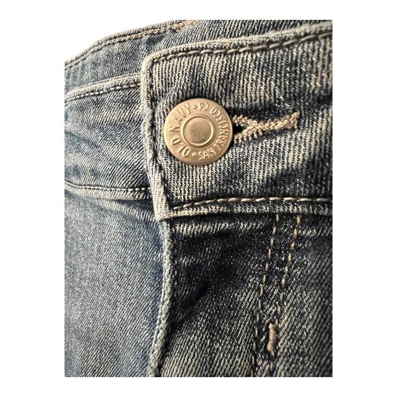 NWOT Aeropostale Jeans Size 12 Regular High Rise Jegging Stretch Blue Denim - Picture 3 of 9